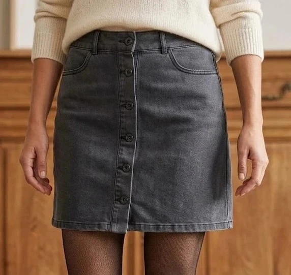 Jupe en jean noir marque only taille 38